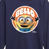 Boys' - Despicable Me Minions - Hello Bello Minion Long Sleeve Graphic T-Shirt - 2 of 4