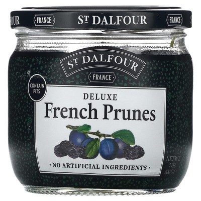St. Dalfour, Giant French Prunes with Pits, 7 oz (200 g)