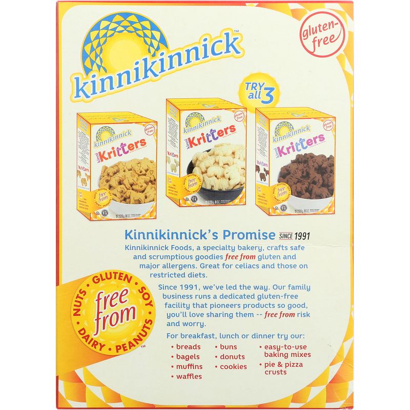 Kinnikinnick Graham Style Animal Cookies - Case of 6/8 oz, 3 of 7
