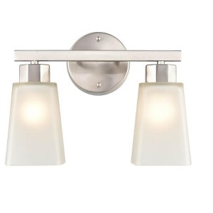 Millennium Lighting Coley 2 - Light Vanity in  Brushed Nickel - 1 of 4