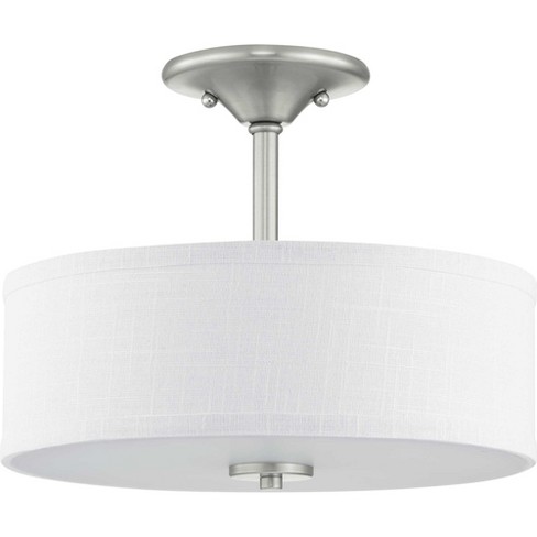 Progress Lighting P350129 Inspire 2 Light 13 Wide Semi Flush Drum