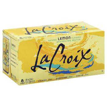 LaCroix Sparkling Water Lemon - 8pk/12 fl oz Cans