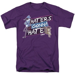 Regular Show Haters Gonna Hate Adult T-Shirt - 1 of 4