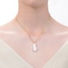 Guili 14K Yellow Gold Plated Baroque Freshwater Pearl Pendant Necklace, bringing a unique charm to enhance your jewelry collection. - 3 of 3