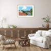 41" x 30" Moving New Town by Hiroyuki Izutsu Wood Framed Wall Art Print - Amanti Art: Giclee, Acrylic, Hardwood Frame - 4 of 4