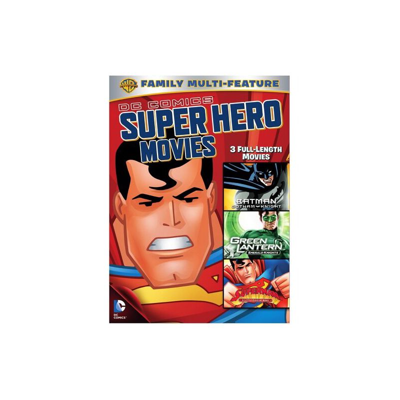 DC Comics Super Hero Movies: 3 Full-Length Movies (DVD), 1 of 2