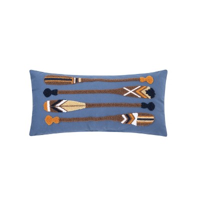 C&F Home Nautical Oars Small Petite Throw Pillow
