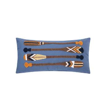 C&F Home Nautical Oars Throw Pillow