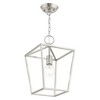 Livex Lighting Devonshire 1 - Light Pendant in  Brushed Nickel - 2 of 4