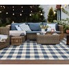 Oriental Weavers Meridian 2598V Blue/ Ivory Indoor/Outdoor Area Rug - 6'7" x 9'6" - 2 of 4