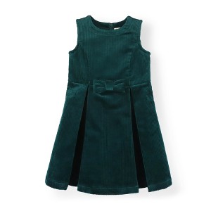 Hope & Henry Girls' Sleeveless Bow Front Jumper, Infant - 1 of 4
