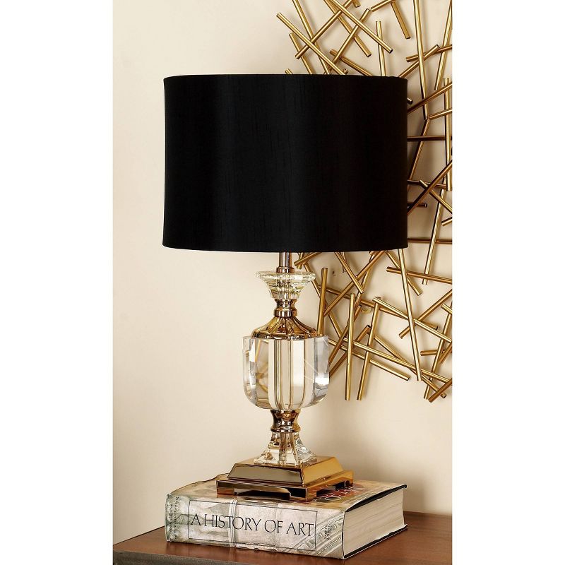 Crystal Table Lamp with Drum Shade Gold - Olivia &#38; May, 3 of 21