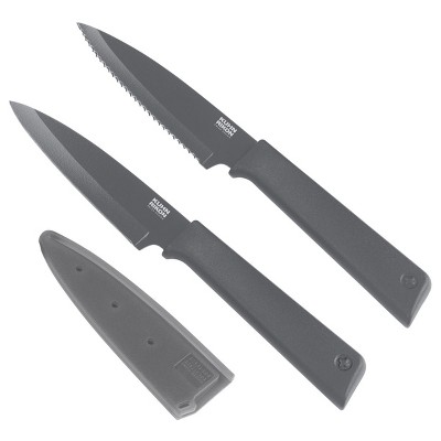 Kuhn Rikon Black Stainless Steel Swiss Sandwich Knife