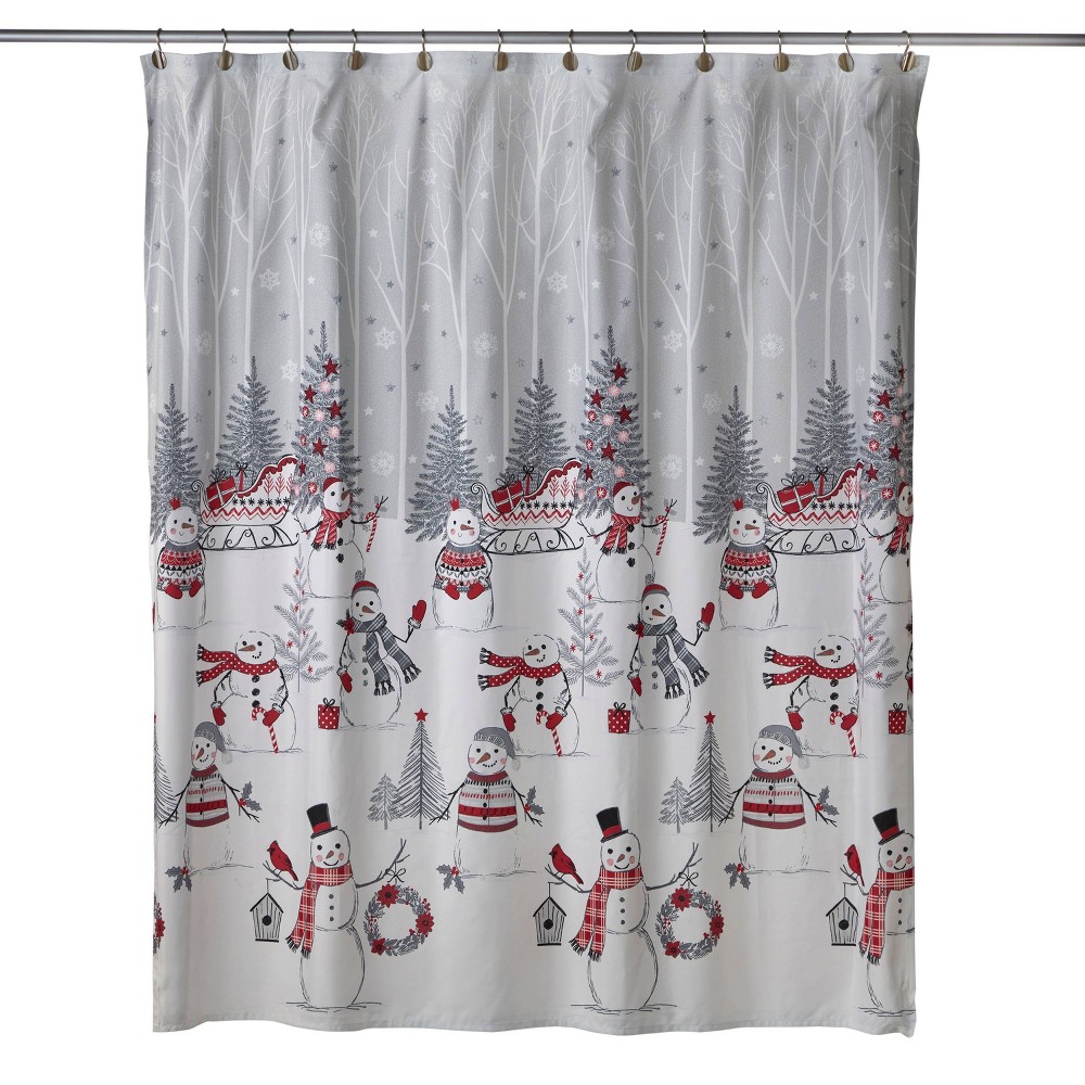 Photos - Shower Curtain Whistler Snowman  - SKL Home