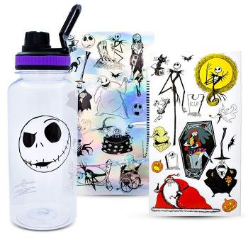 Simple Modern Disney Water Bottle with Straw Lid Insulated Stainless Steel Thermos | Leak Proof Flask | Summit | 32oz Nightmare Before Christmas