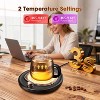 FAAYFIAN Coffee Mug Warmer & Candle Warmer Plate, 2-Temp Settings with 3.9" Large Heating Surface, Cup Warmer for Coffee, Tea, Milk & Wax Melts - 3 of 4
