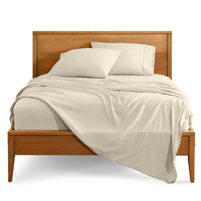 4 Piece Sheet Set - Ultra Soft, Double Brushed, Easy Care - Bare Home
