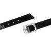 INSPIRE CHIC Women's Buckle Detachable PU Ankle Crossover Heels Shoe Laces 2 Pairs - 2 of 4