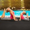 Large Yoga Mat 6' x 4' x 8 mm Thick Workout Mats for Home Gym Flooring Black - 3 of 4