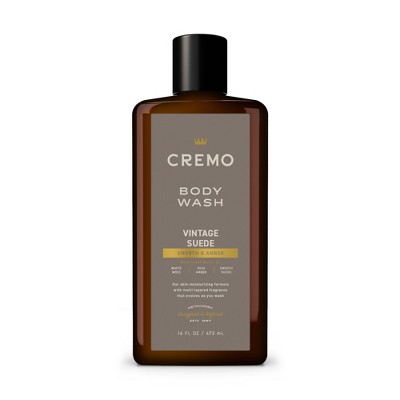 Cremo Vintage Suede Body Wash - 16 fl oz