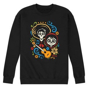 Men's - Coco - Hector And Miguel Graphic Fleece Sweatshirt - 1 of 4