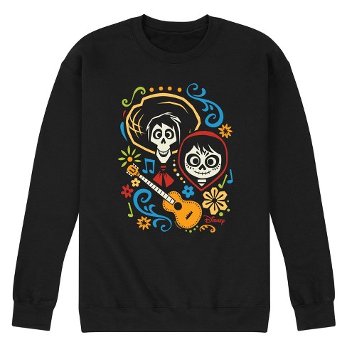 Men's - Coco - Hector And Miguel Graphic Fleece Sweatshirt - image 1 of 4