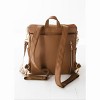 Vegan Leather Diaper Bag | Melted Chocolate | Charlie Lou Baby - 4 of 4