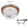 Unique Bargains Leak Proof Tinplate Canning Lids Fits Storage Covers 8 Sets - 2 of 3