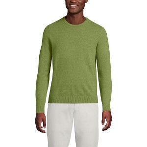 Lands' End Men's Fine Gauge Cashmere Sweater - 1 of 4