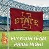 NCAA Iowa State University Flag with Grommets, 3'x5' ISU Cyclones Outdoor College Flags & Banners for Garden Patio Indoor Wall Décor - 4 of 4