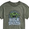 Men's - Marvel - Hulk Smash Short Sleeve Graphic T-Shirt - 2 of 4
