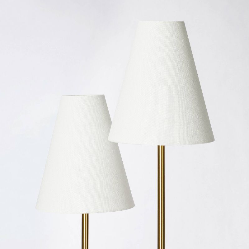 60.25&#34;x18&#34; 2-Head Floor Lamp Brass - Threshold&#8482; designed with Studio McGee, 5 of 8