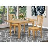 Modern Dining Room Set - Table and Chairs - 5 Piece Kitchen Set - Contemporary Design - 2 of 4