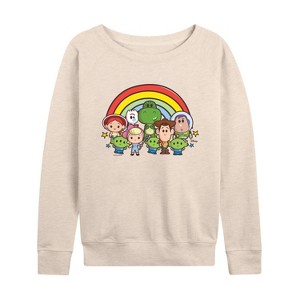 Women's - Disney - Toy Story 4 Lightweight French Terry Wide Neck Long Sleeve Shirt - 1 of 4