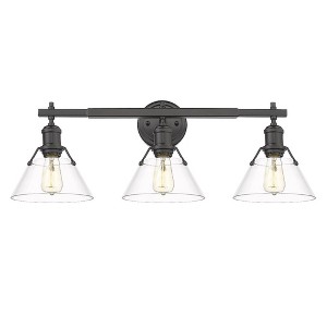 Golden Lighting Orwell 3 Light Bath Vanity - 1 of 2
