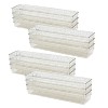 Trio Home Draw Organizers, Storage Bins for Makeup, Bedroom, Kitchen Gadgets Utensils and Office, Bathroom and Vanity Drawer Organizer Trays - 3 of 4