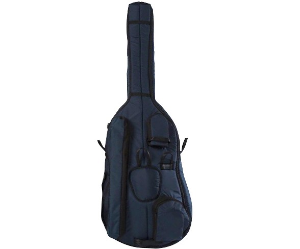 Mooradian Deluxe 3/4 Double Bass Bag Small 3/4 Blue