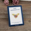 Anna-Kaci Golden Tone Bald Eagle Flag Brooch Pin with Gift Message Card & Envelope Jewelry Gifts - 3 of 4