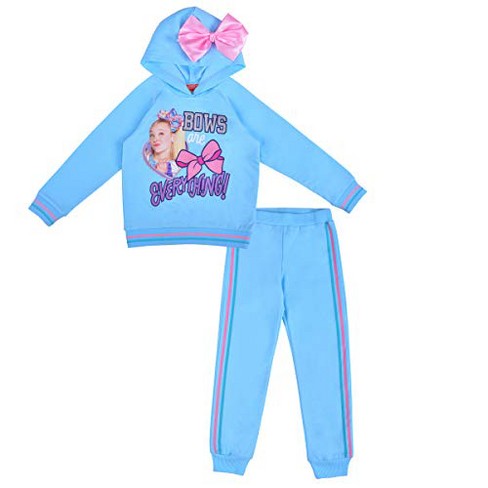 Nickelodeon Jojo Siwa Girls' T-Shirts and Legging Set for Toddler and  Little Kids – Pink/White/Blue