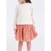 RuffleButts Girls Smocked Twirl Skirt - 3 of 4