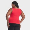 Women's Slim Fit Seamless Tank Top - A New Day™ - 2 of 3