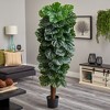 Nearly Natural 70-in Monstera Artificial Tree (Indoor/Outdoor) - 3 of 4