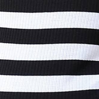 black white stripe