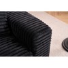 Single Corduroy Sleeper Chair with Removable Ottoman and Lounge Sofa Bed for Living Room - 4 of 4
