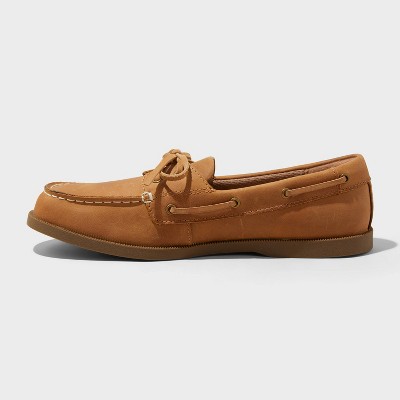Men's Bennett Genuine Leather Loafers with Memory Foam Insole - Goodfellow &