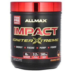 ALLMAX IMPACT™ IGNITER XTREME, Pre-Workout, Orange Krush, 12.7 oz (360 g) - 1 of 3