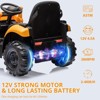 4 in 1 JCB Ride On Excavator, 12V Kids Excavator Ride On Toy with Remote Control & Front Loader & Digger - 4 of 4