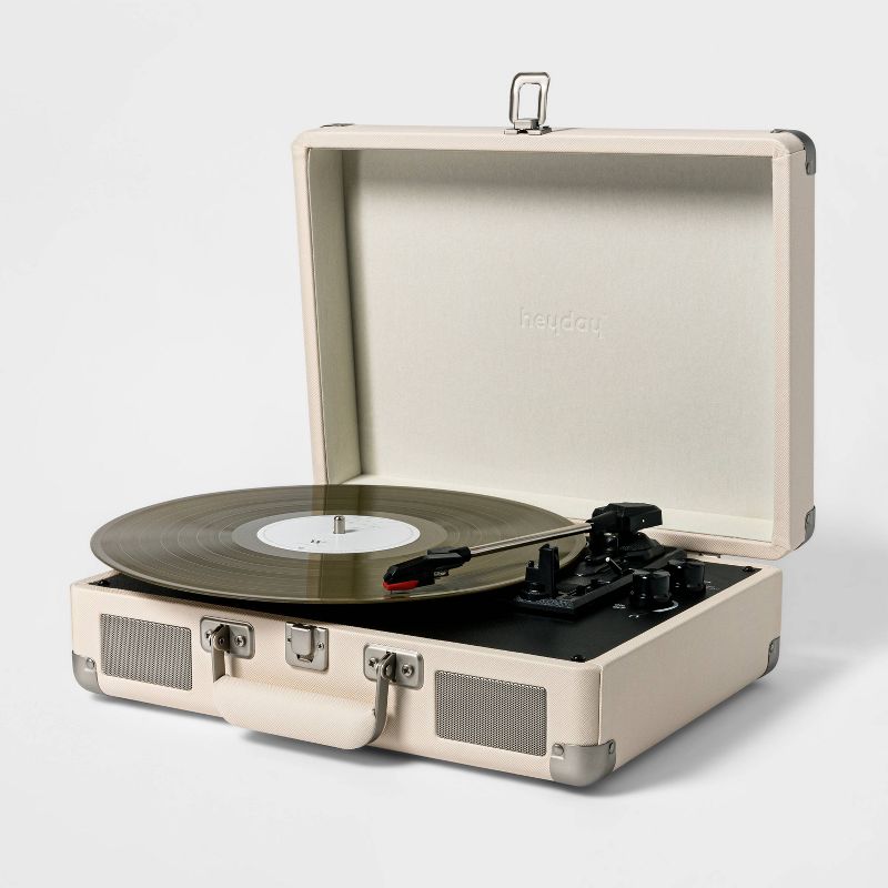 Suitcase Turntable - heyday&#8482; Stone White, 2 of 9