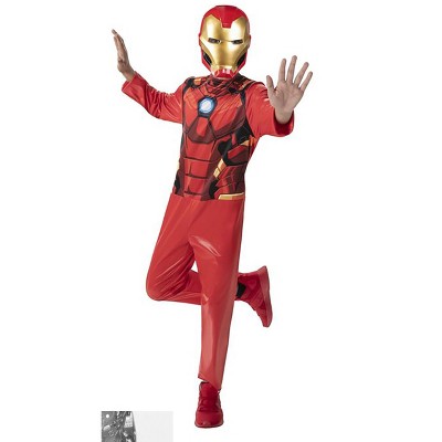 HalloweenCostumes.com Boy's Marvel Iron Man Value Costume, Superhero Costumes
