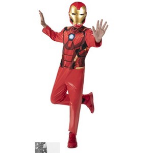 HalloweenCostumes.com Boy's Marvel Iron Man Value Costume, Superhero Costumes - 1 of 4
